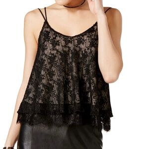 Lilly Black Lace Blouse